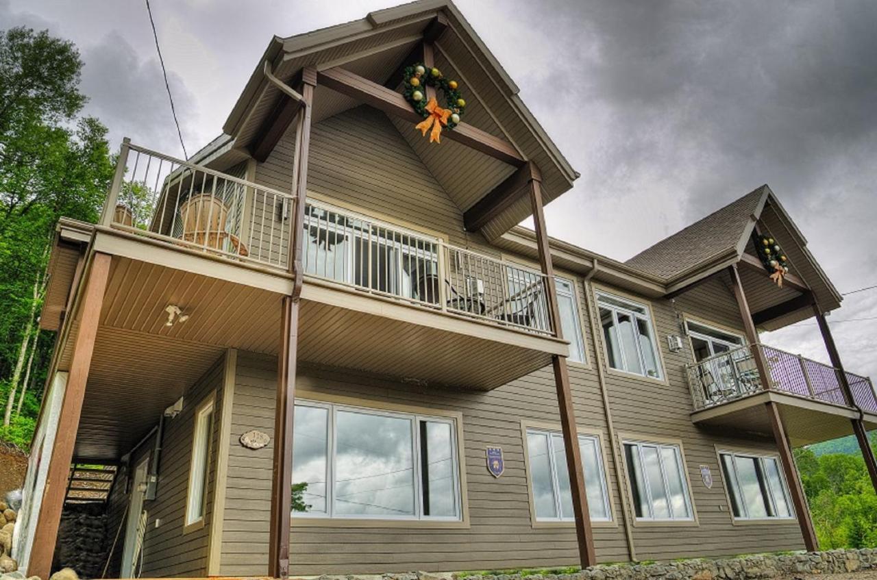 Chalet Potvin Bouchard LʼAnse-Saint-Jean Exteriör bild